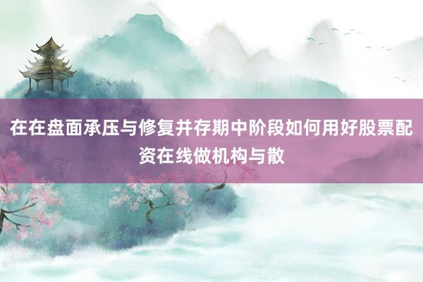 在在盘面承压与修复并存期中阶段如何用好股票配资在线做机构与散