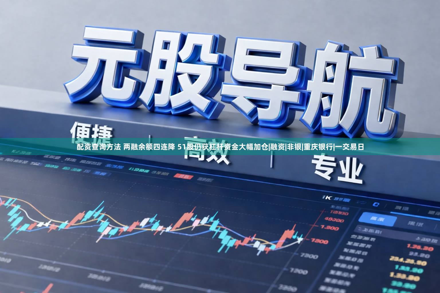 配资查询方法 两融余额四连降 51股仍获杠杆资金大幅加仓|融资|非银|重庆银行|一交易日