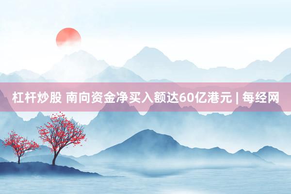 杠杆炒股 南向资金净买入额达60亿港元 | 每经网